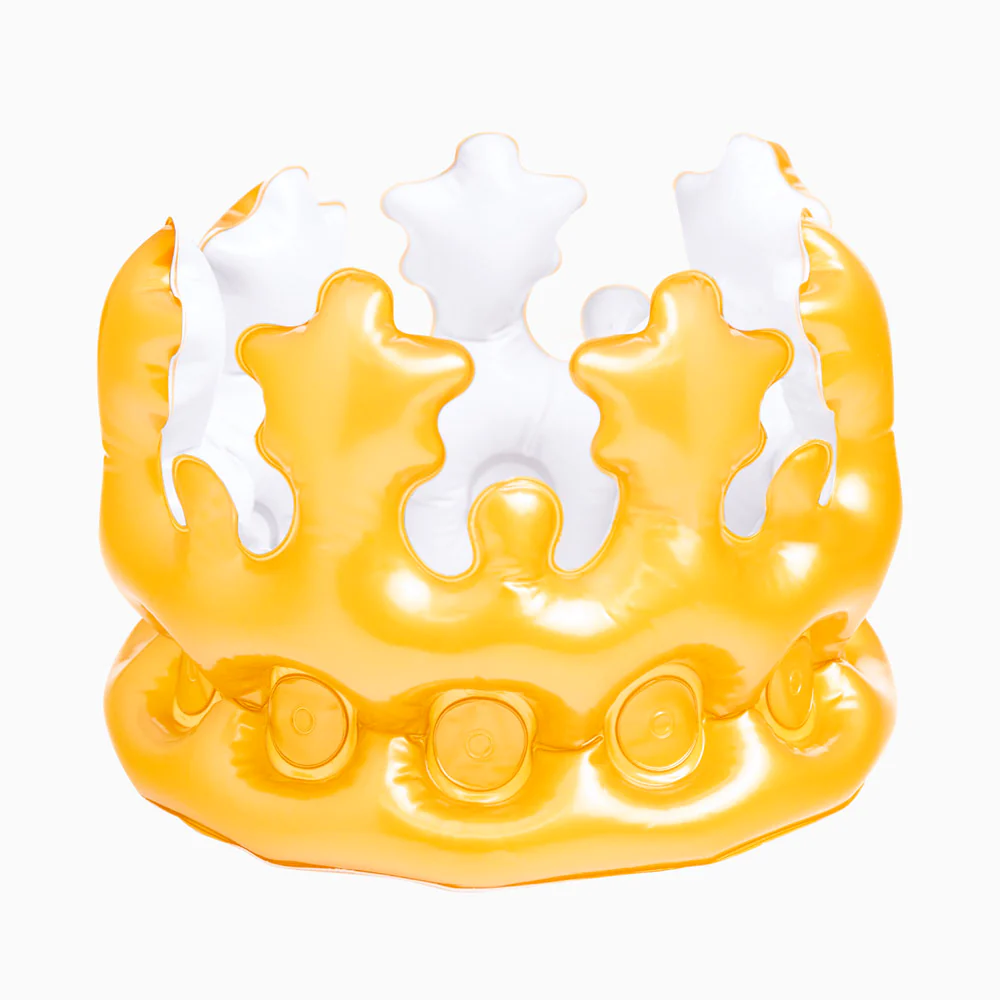Corona Inflable Oro