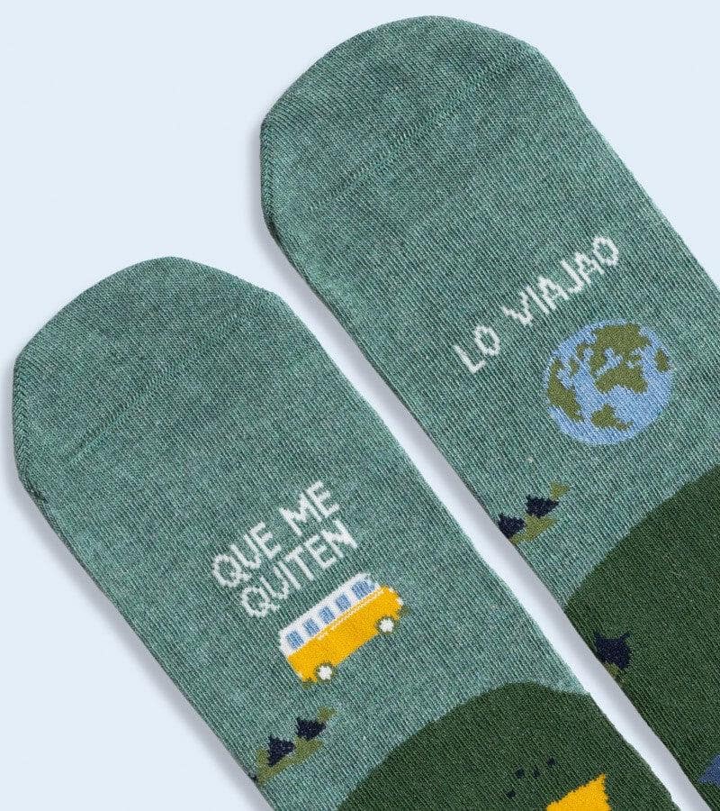 Calcetines "Que me quiten lo viajao" - Imagen 2