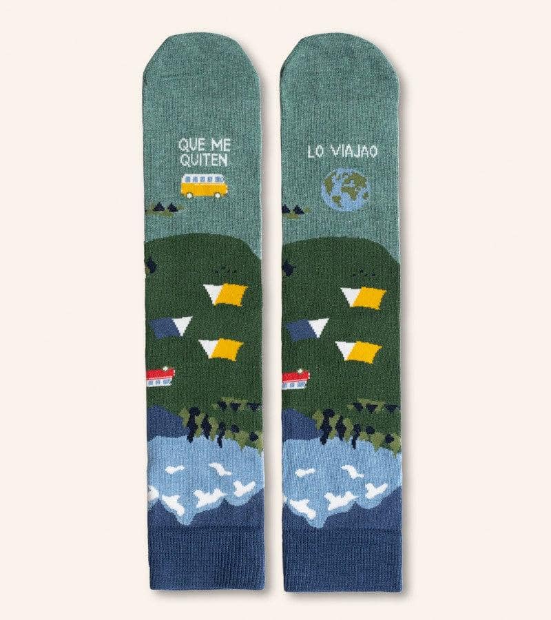 Calcetines "Que me quiten lo viajao" - Imagen 4