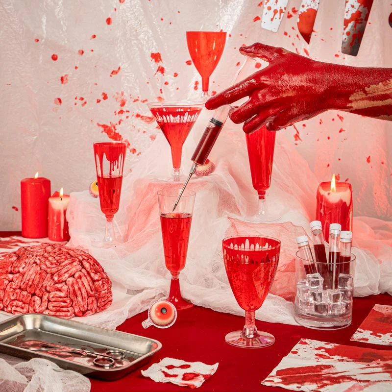 Kit Mesa Premium Sangre 12 Personas 105 piezas - Imagen 4