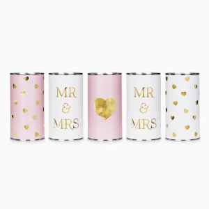 Latas Boda "Mr & Mrs"