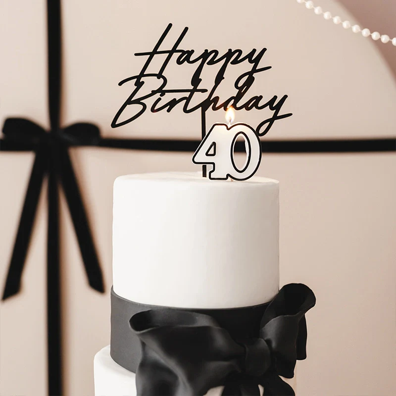 Vela Número 40 Cumpleaños - Imagen 2