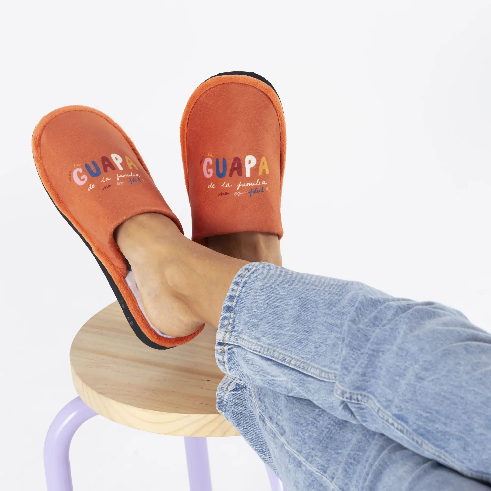 Zapatillas "La guapa de la familia" - Imagen 2